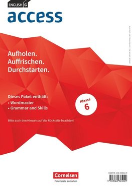 English G Access Band 2: 6. Schuljahr - Wordmaster und Grammar and Skills (Im Paket)