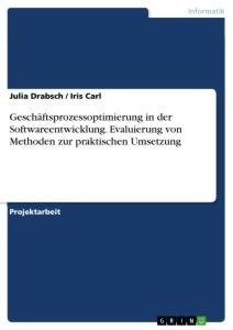 Geschäftsprozessoptimierung in der Softwareentwicklung. Evaluierung von Methoden zur praktischen Umsetzung