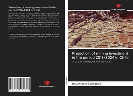 Projection of mining investment in the period 2018-2024 in Chile