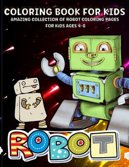 Robots Coloring Book