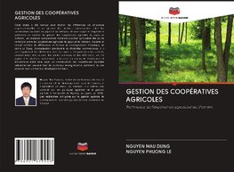 GESTION DES COOPÉRATIVES AGRICOLES