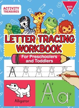 Letter Tracing Workbook For Preschoolers And Toddlers