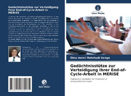 Gedächtnisstütze zur Verteidigung Ihrer End-of-Cycle-Arbeit in MERISE