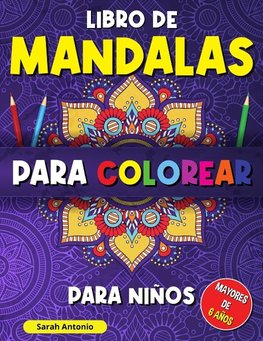 Libro de mandalas para colorear para niños