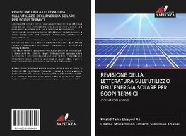 REVISIONE DELLA LETTERATURA SULL'UTILIZZO DELL'ENERGIA SOLARE PER SCOPI TERMICI