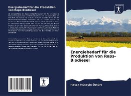 Energiebedarf für die Produktion von Raps-Biodiesel