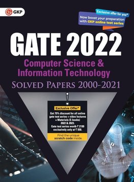 GATE 2022 Computer Science and Information Technology - Solved Papers (2000-2021)