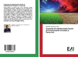 Capacità di adattamento locale ai cambiamenti climatici a Timor Est