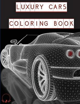 Luxury Cars Coloring Book