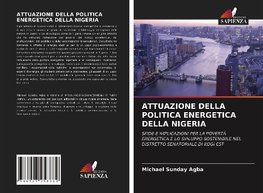 ATTUAZIONE DELLA POLITICA ENERGETICA DELLA NIGERIA