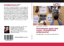 Estrategias para una mejor rentabilidad empresarial