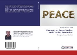 Elements of Peace Studies and Conflict Resolution