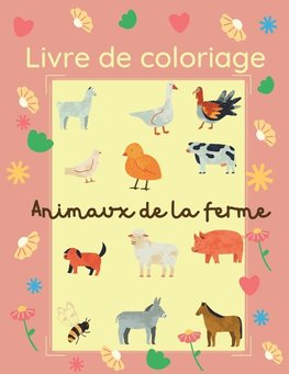 Livre de coloriage Animaux de la ferme