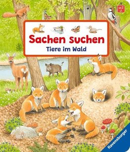 Sachen suchen: Tiere im Wald