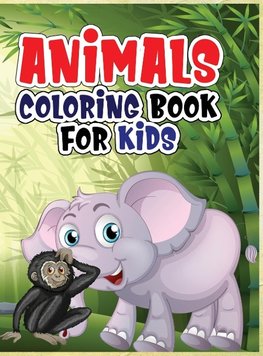 Animals coloring book for kids