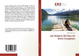 Les Acteurs de l'eau en Droit Congolais