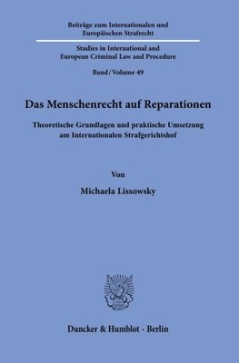 Das Menschenrecht auf Reparationen.