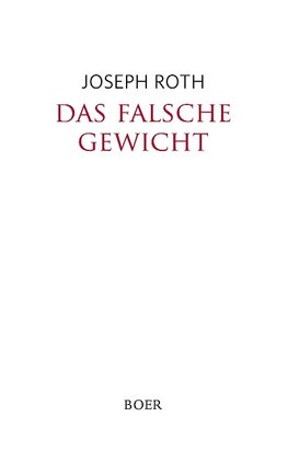 Das falsche Gewicht