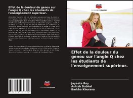 Effet de la douleur du genou sur l'angle Q chez les étudiants de l'enseignement supérieur.