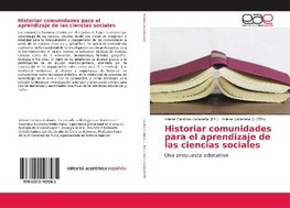 Historiar comunidades para el aprendizaje de las ciencias sociales