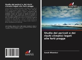 Studio dei pericoli e dei rischi climatici legati alle forti piogge