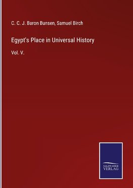 Egypt's Place in Universal History