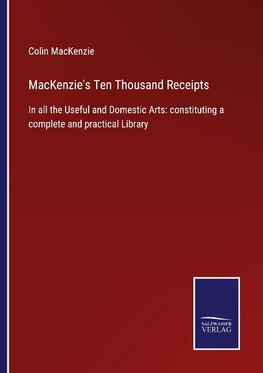 MacKenzie's Ten Thousand Receipts