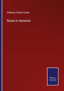 Routes in Abyssinia