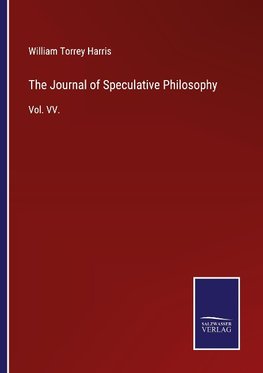 The Journal of Speculative Philosophy