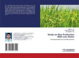 Study on Rice Production With Less Water