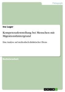 Kompetenzfeststellung bei Menschen mit Migrationshintergrund