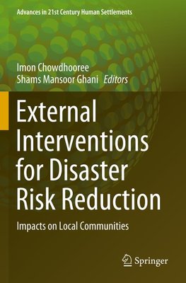 External Interventions for Disaster Risk Reduction