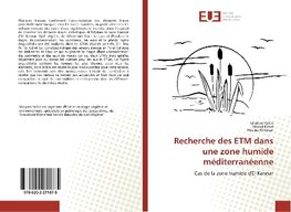 Recherche des ETM dans une zone humide méditerranéenne