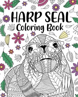 Harp Seal Coloring Book