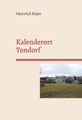 Kalenderort Tondorf