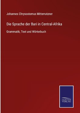 Die Sprache der Bari in Central-Afrika