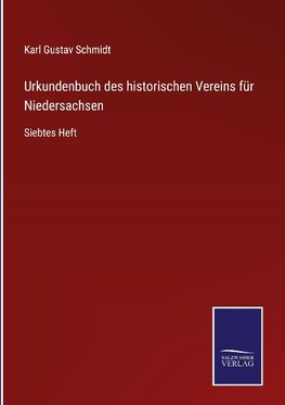 Urkundenbuch des historischen Vereins für Niedersachsen