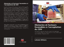 Obstacles et facteurs favorables à l'acceptation du CDV