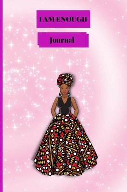 Journal - I Am Enough (Ankara Woman)