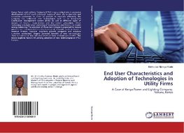 End User Characteristics and Adoption of Technologies in Utility Firms