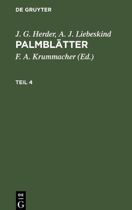 Palmblätter, Teil 4, Palmblätter Teil 4