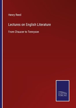 Lectures on English Literature