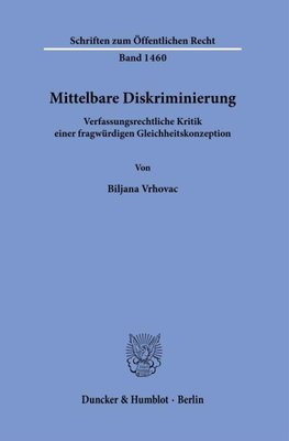 Mittelbare Diskriminierung.