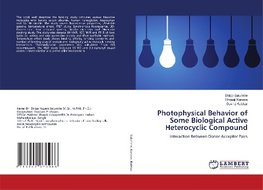 Photophysical Behavior of Some Biological Active Heterocyclic Compound