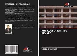 ARTICOLI DI DIRITTO PENALE