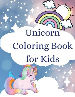 Unicorn Coloring Book for Kids