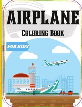 Airplane Coloring Book for Kids