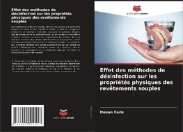 Effet des méthodes de désinfection sur les propriétés physiques des revêtements souples