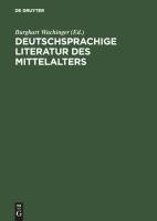 Deutschsprachige Literatur des Mittelalters