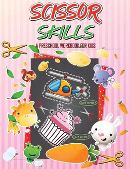 Scissor Skills Preschool Workbook for Kids